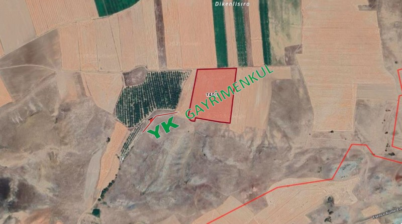 Eskişehir Alpu Aktepe de Satılık 49.675 m&sup2; Tarla